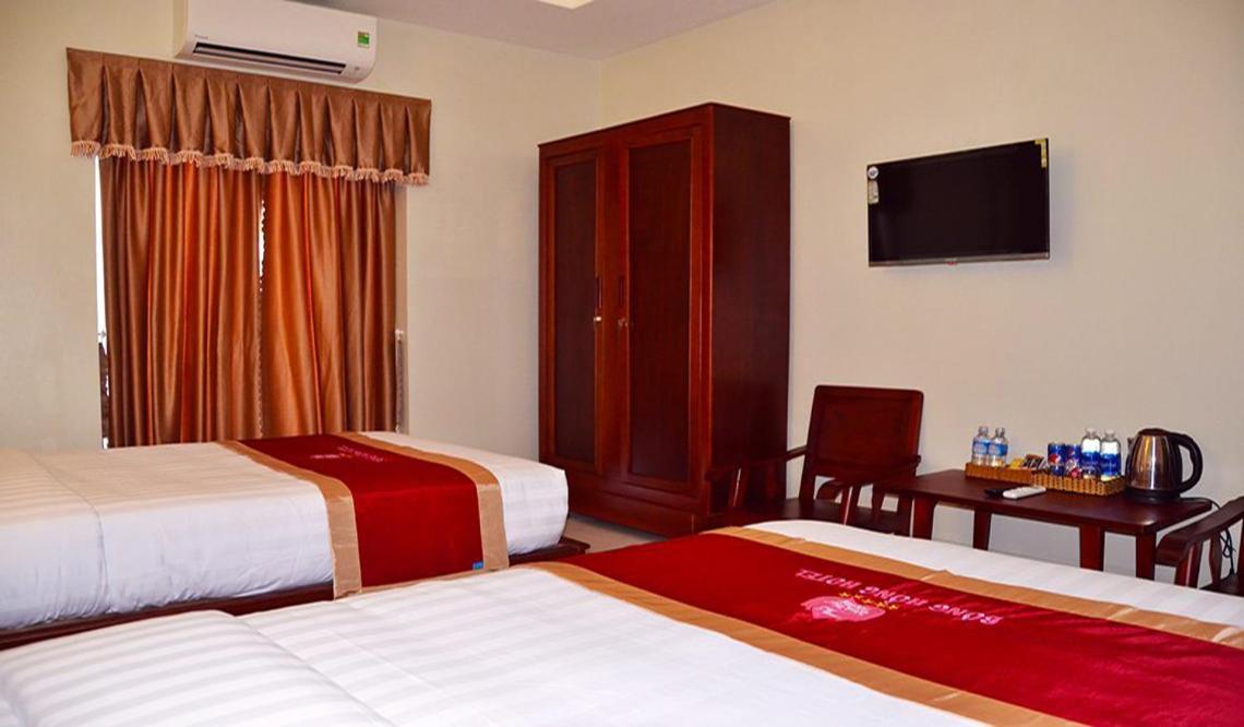 Hotel Khach San Bong Hong Sa Dec Esterno foto